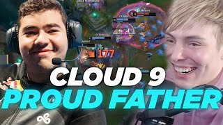 LS | PROUD FATHER Analyzes NEW CLOUD 9 | C9 vs TSM