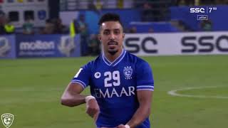 لقطة خلط سالم الدوسري للنصر مباراة الهلال والنصر نصف نهائي