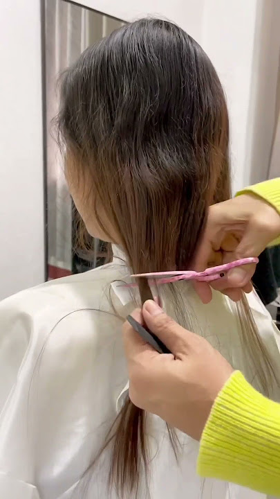 Haircut color rebond #subscribe #hair #curly #hairrebond #instagood #youtuber #hairstyle #curlyhair