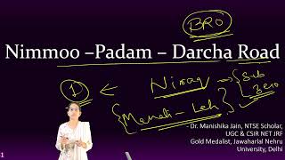 Nimmoo –Padam – Darcha Road | GS Prelims 2024 Expected Topics | #upsc2024 #cseexpected2024