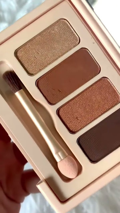 Wardah eyeshadow pallete swatch #wardaheyeshadow #wardah