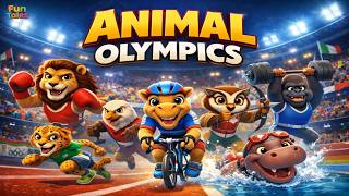 How Safari Animals Play Olympics | Fun Kids Adventure screenshot 4