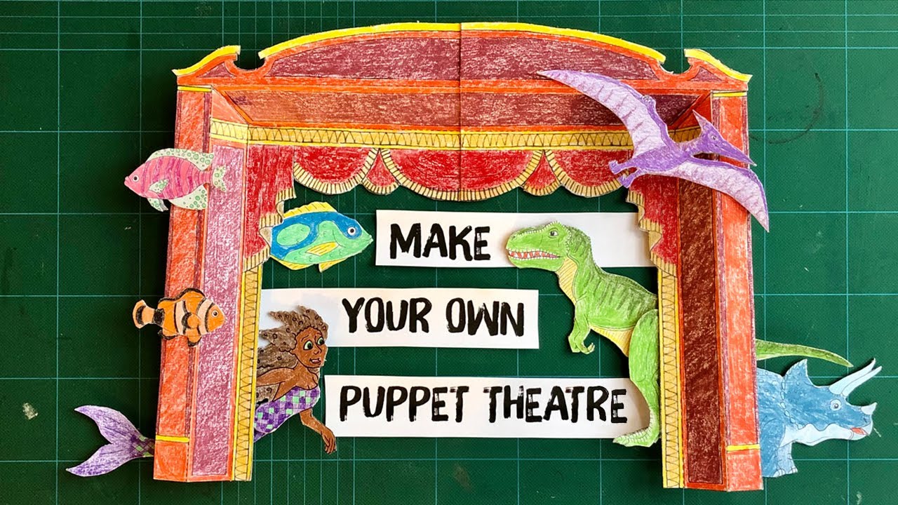 Put on a Puppet Show, Crafts for Kids