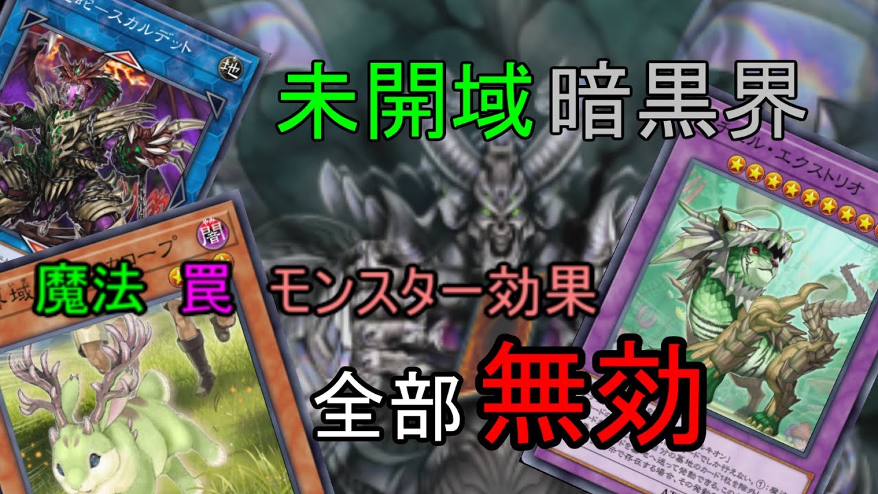 未開域から始まる先行制圧！1ターンでデッキ全部引きます【遊戯王 
