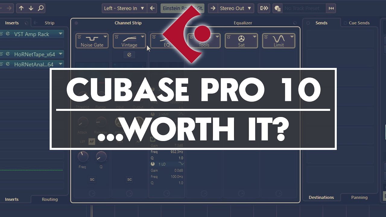 Cubase 10 pro plugins