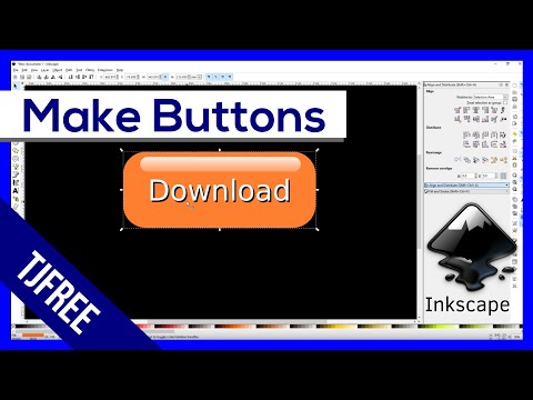 Inkscape - Simple Glassy Buttons