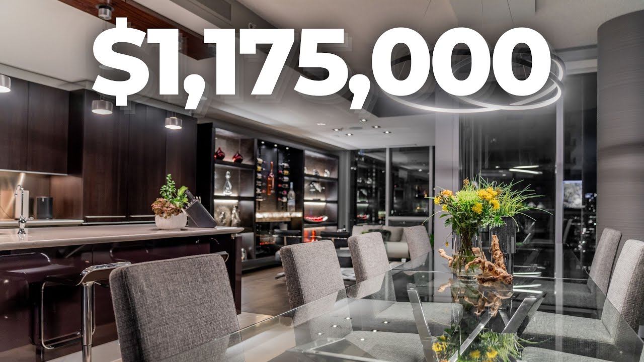 Inside a $1,249,500 LUXURY Condo at the TOP of Calgary's Downtown! - Real Estate 2021