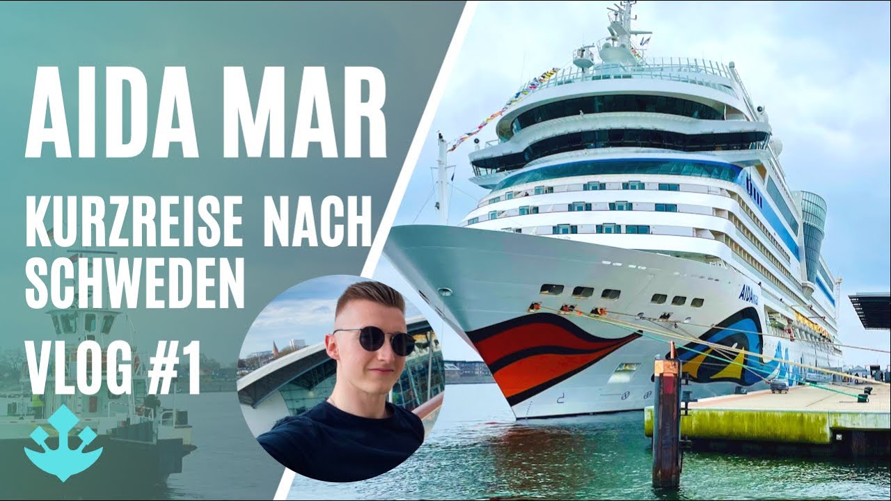 AIDAmar - Kurzreise nach Schweden - VLOG#1: Sailaway & Seetag