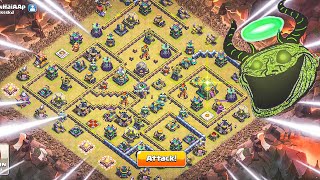 Th14 Hard Base Attack Strategy | Best Strategy to get 3 Star ⭐ (clash of clans)