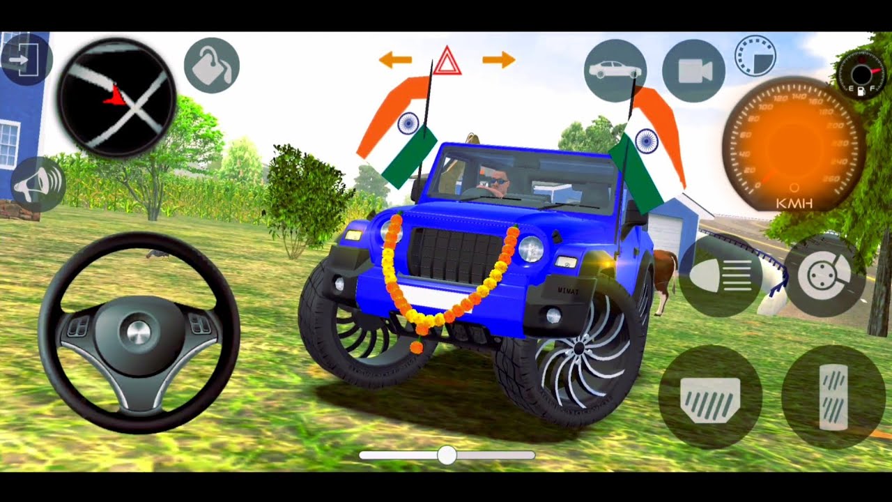 Modified🇮🇳 Mahindra😈 Thar Car Games: Indian Cars (Gadi Wala Game) - Car Game Android Gameplay 2026