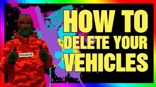 How To COMPLETELY Delete Your Vehicles In GTA Online !!!