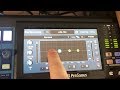How to Use the Touchscreen on the Presonus StudioLive Series III