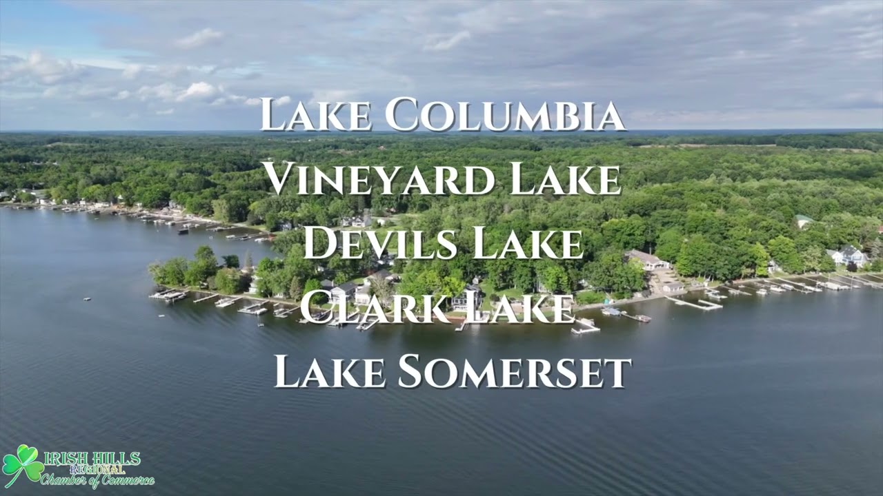 Irish Hills Lake and Home Tour 2024