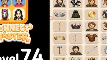 Connect Master Match Puzzle level 74 Guide Walkthrough Solution