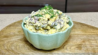 Sałatka Uwielbiana Przez Gości. Idealna Na Święta I Nie Tylko. Prosty Sposób Na Sałatkę.