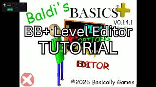 Baldi's Basics Plus Tutorial: How to Get the Level Editor! screenshot 1