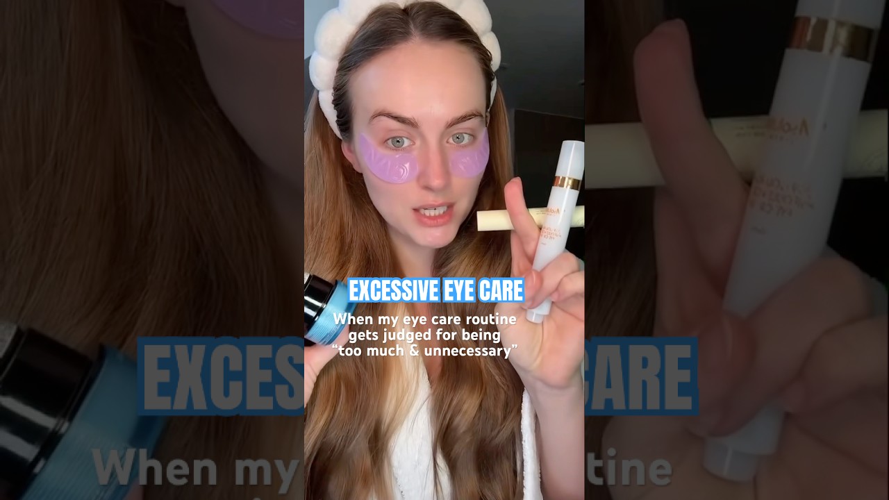 Оценили мою процедуру ухода за глазами? Посмотрите на эти тени без морщин ✨