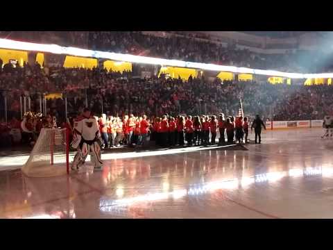 EAMS 7/8 Band at LV Phantoms game