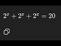 GERMANY CAN YOU SOLVE THIS ? | OLYMPIAD QUESTION |