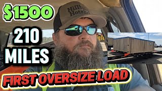 First NON CDL Hotshot Oversize Load