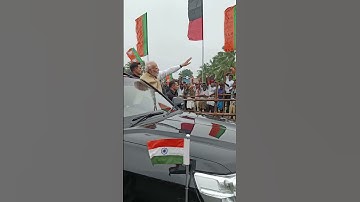 Phenomenal support for PM Modi in Tamil Nadu | Visuals from roadshow in Dindigul