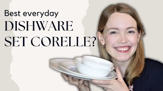 Reviewing corelle dishware  Best dishware set 2022