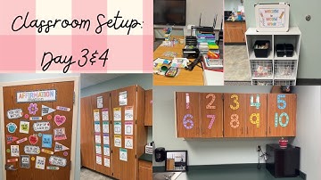 Classroom Setup 2025/2026: Day 3 & 4