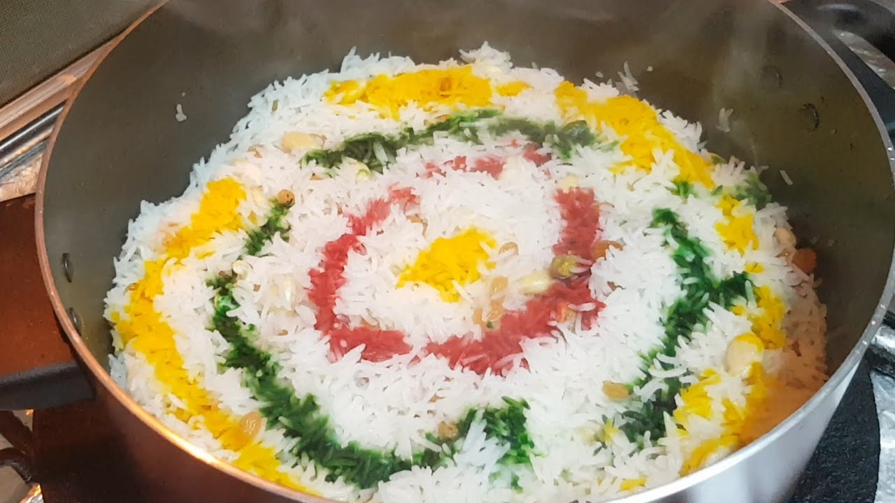 Zarda Recipe Sweet Dish Mutanjan Colourful Rice Tasty Food