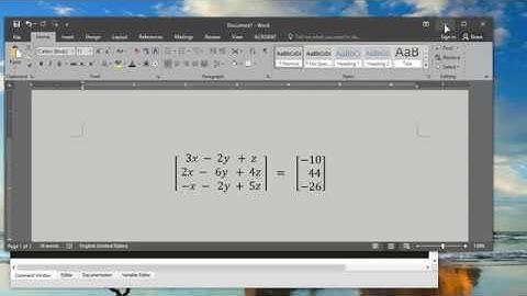 GNU Octave  fsolve  System of Linear Equations