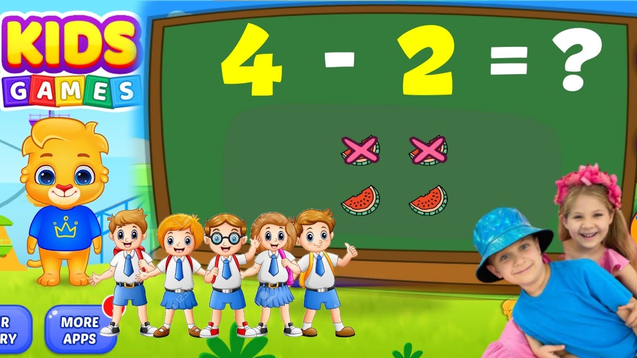 Kids maths learn with fun.learn numbers for children. - YouTube