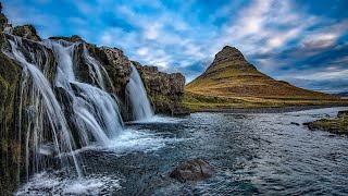 أجمل شلالات العالم waterfalls  مع صوت الطبيعة