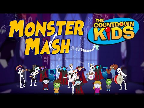 Monster Mash - The Countdown Kids | Halloween | Lyric Video