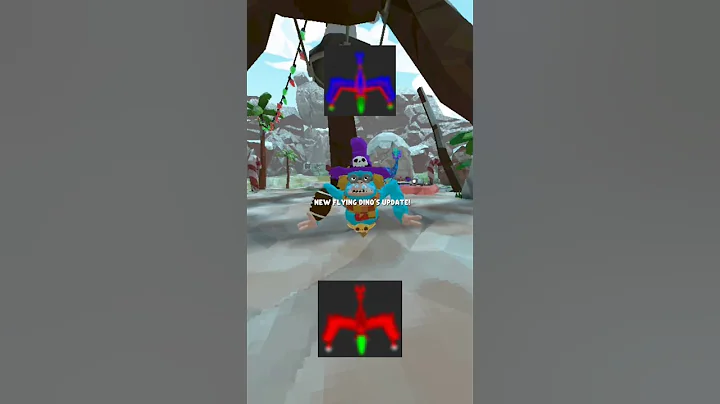 新しい空飛ぶ恐竜のアップデート！ #ugvr #ug #gorillatag #animalcompany #vr #funny #meme #fypシ #fyp #shorts