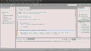 The java.util.concurrent Package (Executors using Scala)