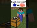 HELP Noob to open Chest - Minecraft Animation Monster School