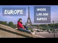 Europe Trip under 1 lakh rupees or 5000 dirhams | Budget Plan | Malayalam
