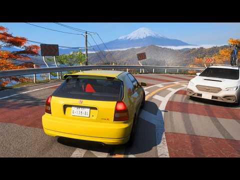 Forza Horizon 6 - Honda Civic EK9 Type-R Mountain Touge!