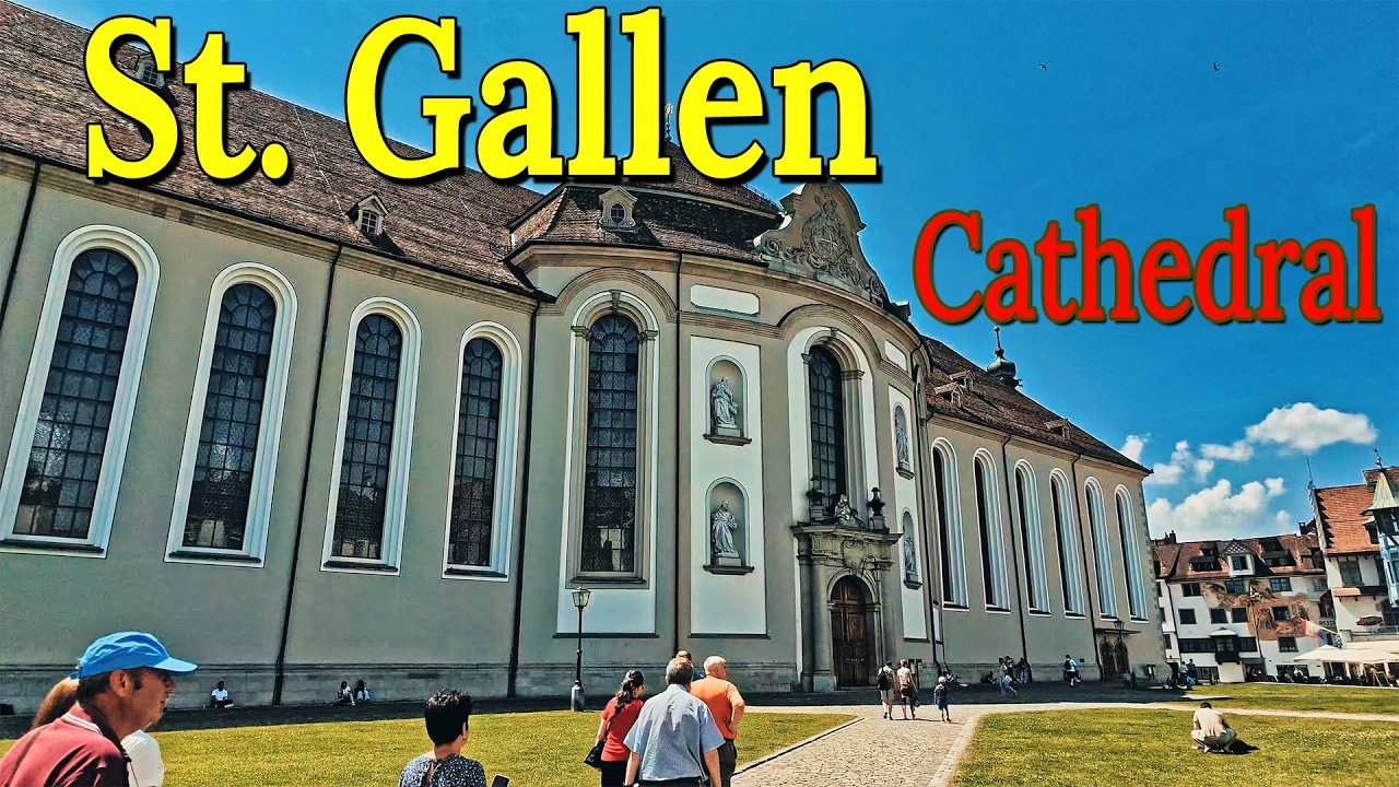 Catedrala St. Gallen — ridicată pe ruinele unei mănăstiri medievale – Video