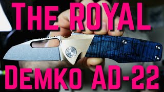 CUSTOMIZING THE DEMKO KNIVES AD-22 POCKET KNIFE!!! #custom #handmade #project