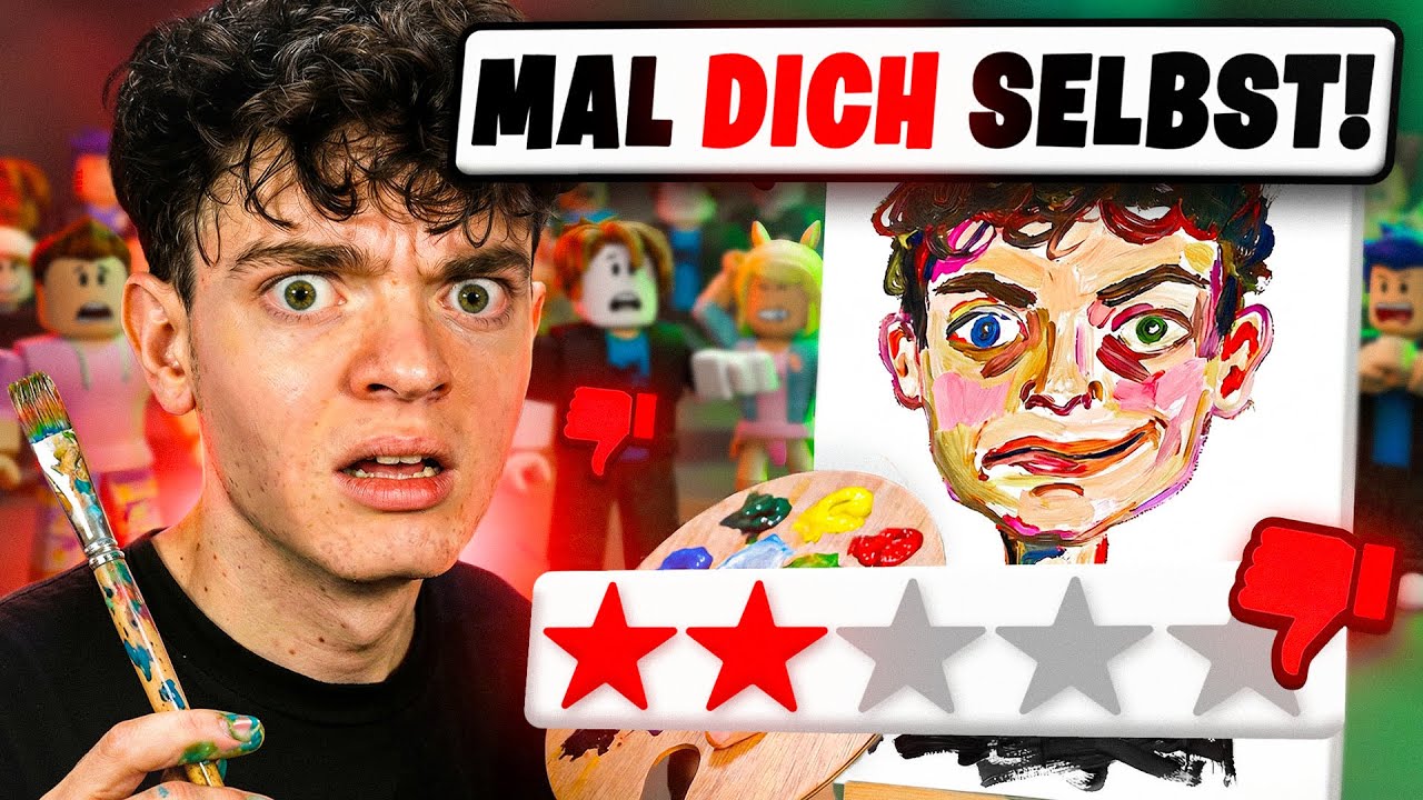 Profi KÜNSTLER spielt Roblox Speed Draw 🖌️🖼️