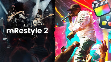 mRestyle 2 — Eclectic Collection of Overlay Effects for Final Cut Pro — MotionVFX
