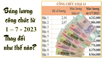 Lương công chức từ ngày 1 tháng 7 năm 2023 sẽ thay đổi như thế nào?|TTSK
