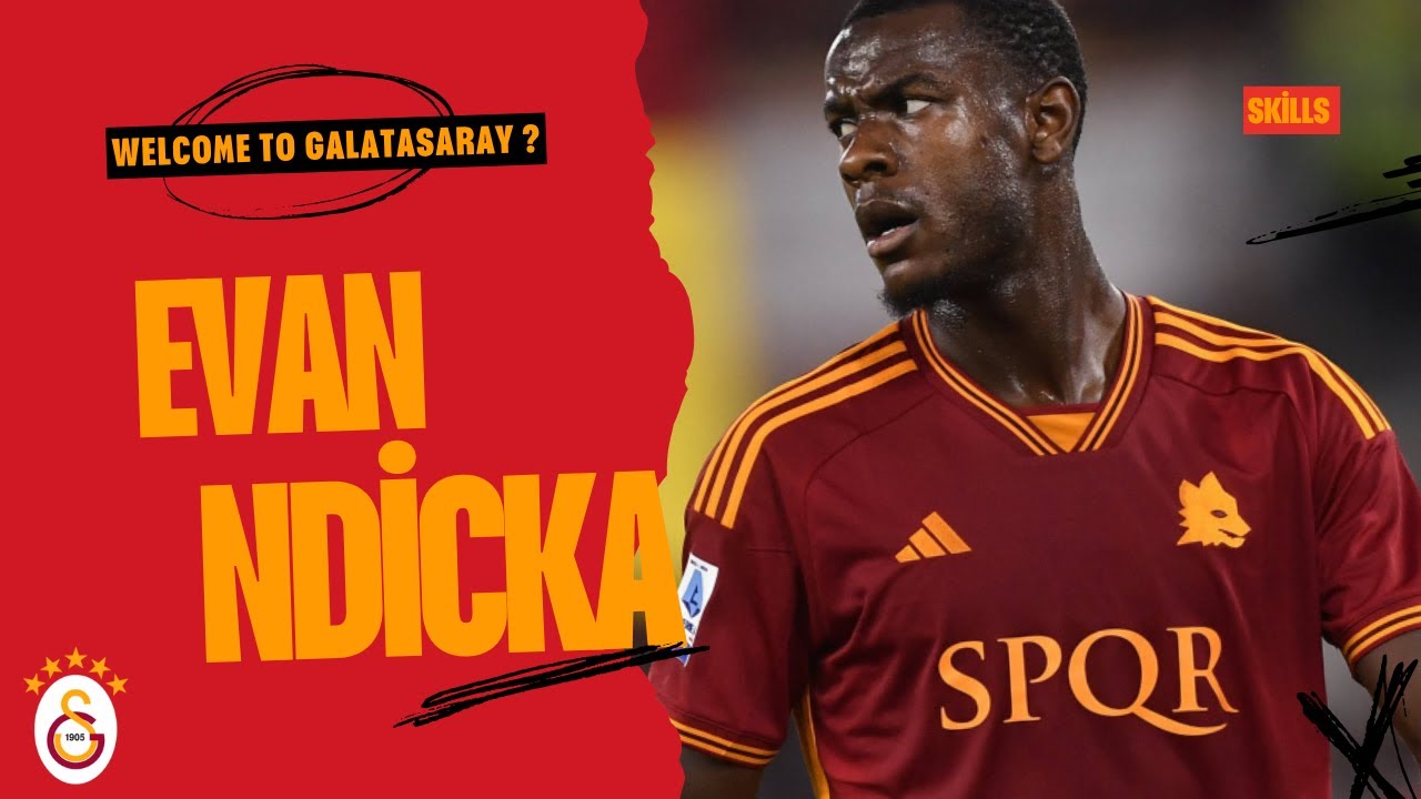 Evan Ndicka ● Welcome To Galatasaray ?🟡🔴🇹🇷 | Skills 2025 | #ndicka