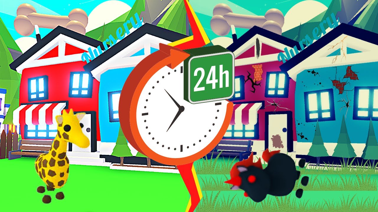 What Happens If I DON'T PLAY Adopt Me For 24 HOURS?? SHOCKING ENDING...😱 Adopt Me Halloween Update