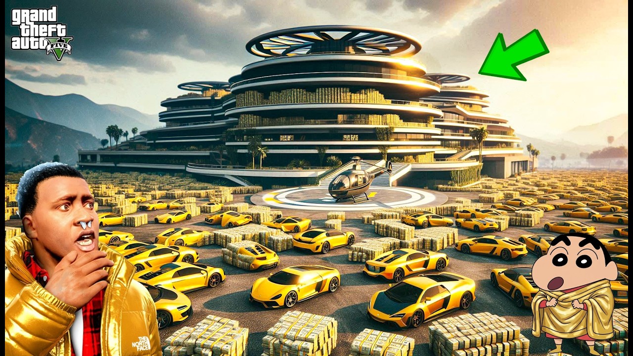 FRANKLIN AND SHINCHAN WORK HARD AND BECOME MILLIONAIRE IN GTA 5 || SUMIT OP EXTRA