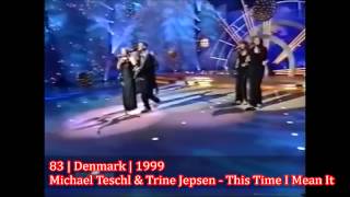 Place #51 - #100 - Eurovision Song Contest 1990 - 1999