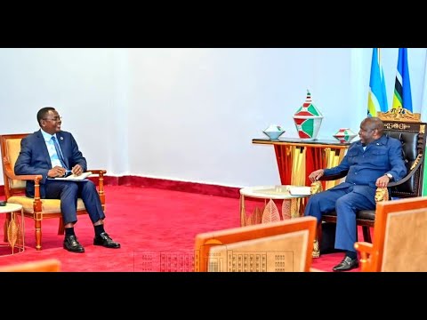 Le Président de la République a reçu en audience Mr Mathieu Ciowela et ...