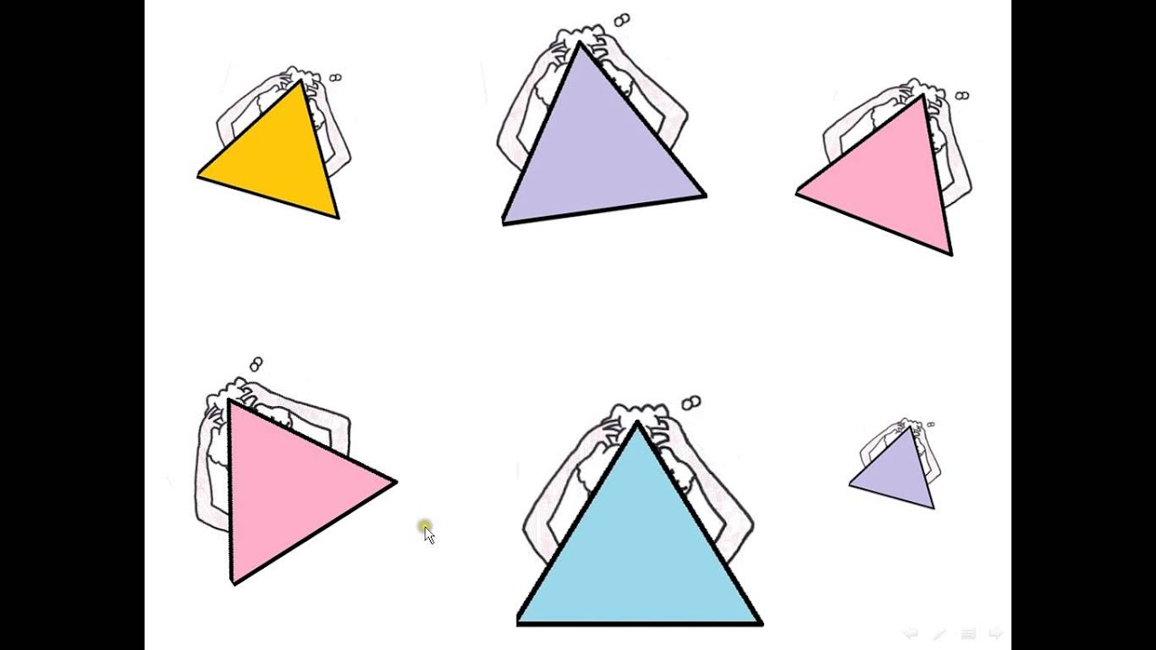 חפיפת משולשים   הדגמה של מערך שיעור