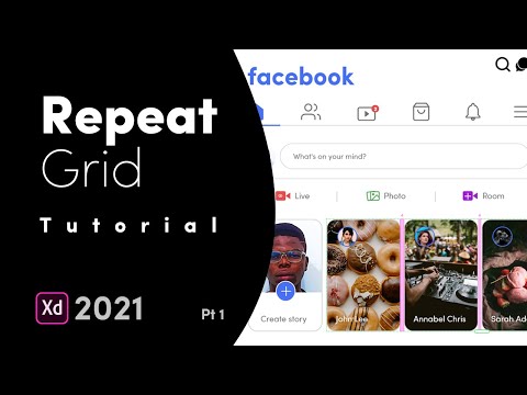 How to use Repeat Grid in Adobe XD (Part 1)