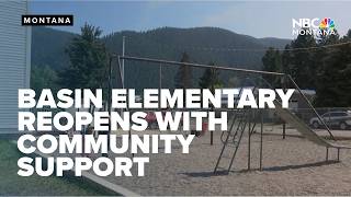Basin Elementary reopens with help of community support